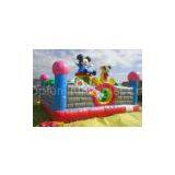 Lovely Mickey Kids Inflatable Amusement Park For Jumping Fun 0.45mm - 0.55mm PVC thumbnail-1