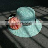 Flowers Basin Cap Straw Hat Sunscreen Beach Hat thumbnail-2