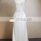 A-line Sweetheart Straps Corset Beaded Chiffon Western Style Special Occasions Prom Dresses For You thumbnail-3