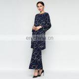 Top Selling Modern Islamic Custom Print Baju Kurung Womern Clothing thumbnail-2