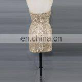 2014 Sexy Shiny Gold Club Dress for Women thumbnail-3