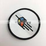 Laser Cut Woven Patch Iron on Badges Woven Badges?