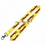 polyester lanyard with double sided logo printed