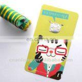 Unique Custom Metal Animal Mini Bookmarks/book Mark for Souvenir Gifts