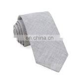 100% Linen South End Solid Mens Neck Tie thumbnail-3