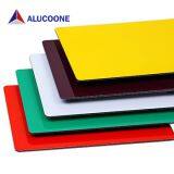 ALUCOONE PE Aluminium Composite Panel Decoration Wall Cladding Price Sandwich Panel thumbnail-3