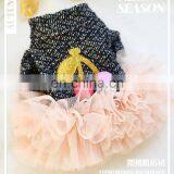 Winter Pet Dog Cat Star Slub Pink Cherry Skirt Gauze Skirt Dress Puppy Apparel Clothes thumbnail-7