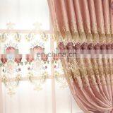 European Luxury Window Embroidered Curtains and Drapes Blackout Chenille Fabric Curtains thumbnail-2