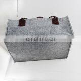 Nursery Storage Bin and Car Organizer for Diapers With Leather Handle thumbnail-6