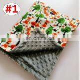 Baby Flannel Blanket Cartoon Animal Toddler Spring Summer Bubbles Blanket Bedding Wrap 10Styles thumbnail-3