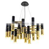 Modern Nordic Design Aluminum Gold Black Led Pendant Light thumbnail-2