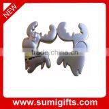 High Quality Zinc Alloy Metal Animal Shape Bottle Opener Custom Bottle Opener Keychain thumbnail-1