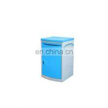 Factory Price High Quality ABS Plastic Hospital Bedside Locker With Drawer and Wheels thumbnail-3