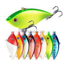 Hot Sale 7cm 11g 8Colors Saltwater VIB Fish Bait thumbnail-1