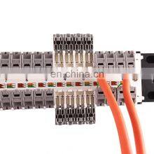 MT-4024 19 Inch Type 24 Port Cat6 Cat5e LED Patch Panel thumbnail-4