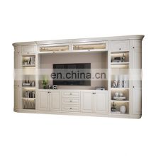 2018 high quality led tv wardrobe designs, wardrobe with tv cabinet