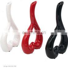 Heart Shaped Vase Home Decor Ceramic Flower Pot thumbnail-4