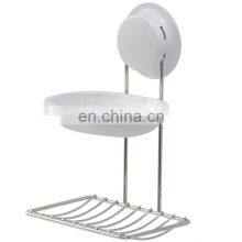 Вешевой держатель для мыла на стену для ванной комнаты, держатель для мыла из нержавеющей стали на всасывающем устройстве, вешевой держатель для мыла