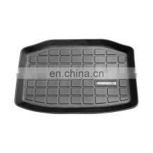 All-Weather TPE Multi-Layer Laser Non Slip Second Layer Rear Trunk Mats Customized For Tesla Model 3 2017-2019 thumbnail-2