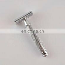 Personal Care Custom Silver Shaver Double Edge Safety Shaving Razor thumbnail-1