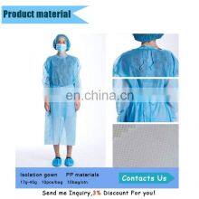 Medical Waterproof Plastic Non-Woven Fabric Disposable Protective Isolation Surgical Gown thumbnail-3