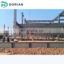 Prefab Used Industrial Shed Two Story Steel Structure Warehouse For Tennis