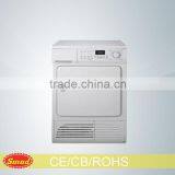 8Kg Mini Condenser Electric Clothes Dryer With CE/CB/ROHS