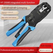 Engineering professional multi-functional network cable clamp crimping tool pliers stripping, cutting and crimping 4P6P8P10P crystal head