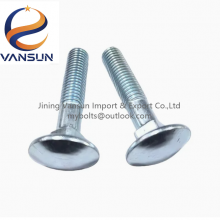 Chinese Fastener Factory Supply ANSI/Bsw/DIN603 Carriage Bolt/Round Head Square Neck Bolts With Blue Zinc Finished for Reliable Structural Connections thumbnail-5