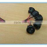 DC OutPut SPST Rock Black Switch Red and Black Wire Cable Assembly