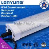 Led Factory Light Tri-proof Tube Ip66 Linkable Tube ETL DLC Approval
