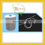 100% wax Polyester weaving/sewing/closer thread mixed right and blueA2*3
