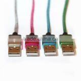 Nylon Colorful 2.0 C Type Connector USB Cable Pigtail thumbnail-6
