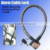 Cable Lock With Alarm
