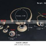 Jewelry Set For Wedding,Fashion Gold Plated Jewelry Set New Model Jewelry Set thumbnail-4