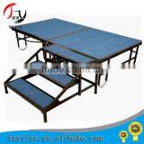 wholesale 1220mm removable cheap folding mobile stage with superior quality