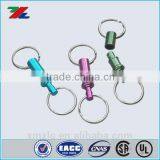 Coloured Keymate Key Ring Release /Quick Release Key Holder W/Split Ring