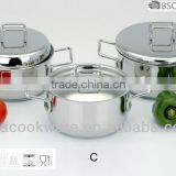 Factory 18/8 Stainless Steel Dutch Oven for wholesale