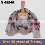 shena fashion 100 silk satin square scarf for airline stewardess