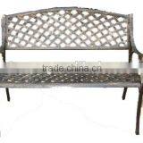 Cast Aluminum Garden Bench thumbnail-1