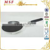 Satin finished fry pan press aluminum Grill pan