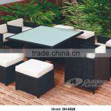 Outdoor Garden Rattan Dining Table Set (DH-9526) thumbnail-1