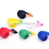 Colorful Adjustable Hook and Loop Wire Cable Tie With Label Tag thumbnail-2
