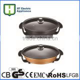 cast-iron pizza pan multifunction electric skillet CE ROHS