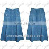 Lady's A-Line Skirt With Pocket thumbnail-1