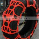 Snow Chains Rubber Type for Passenger Car, Anti-skid Tire Chain,snow Tire Chain