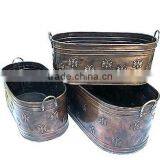 Butterfly Oval Planters, Flower Planter thumbnail-1