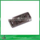 Sinicline Custom Small Logo Metal Tag Label for Garment or Bag