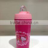 BPA Free PMMA Bottle 3D Printing Cartoon Bottle Acrylic Plastic Bottle for Kid With Straw thumbnail-3