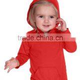 LuoQi OEM Fancy Design Baby Hoodie/100% Cotton Long Sleeve Pullover/Custom Wholesale Children Plain Hoodies For Kids Quality Choice thumbnail-6